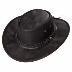 kožený westernový klobouk BLAKE