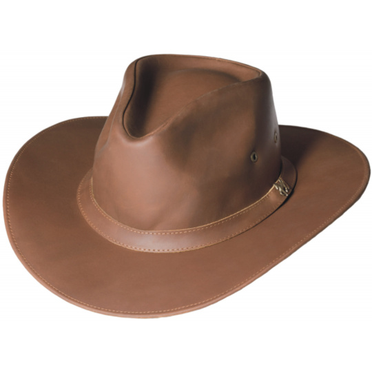 kožený klobouk Alan